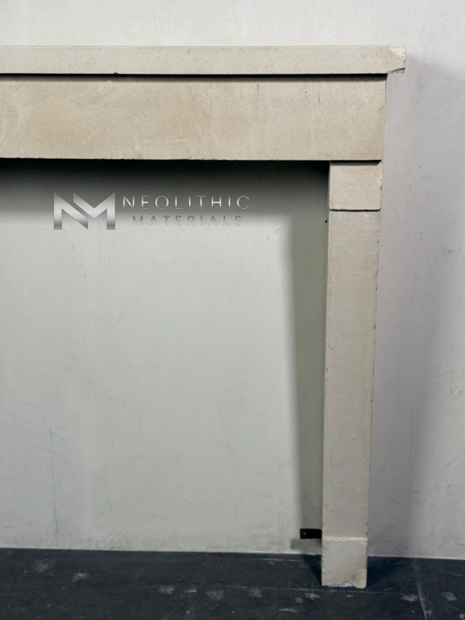 French Antique 19th Century Limestone Fireplace - Image 3